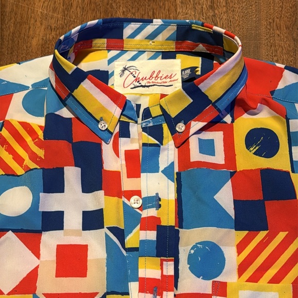 Chubbies Colorful Nautical Pattern Shirt - Picture 3 of 12